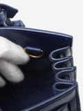 SAINT LAURENT Sac De Jour blue bag, imported from the UK