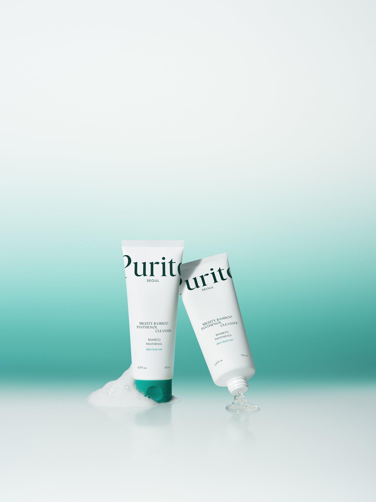 Purito Mighty Bamboo Panthenol Cleanser 150ml, imported from the UK