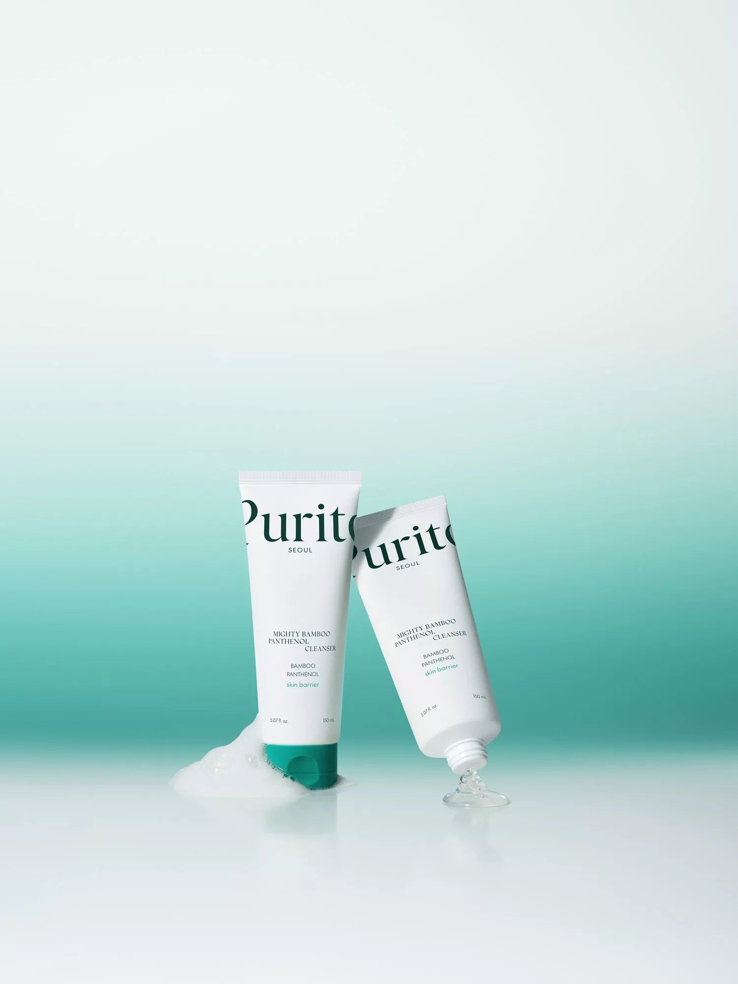 Purito Mighty Bamboo Panthenol Cleanser 150ml, imported from the UK