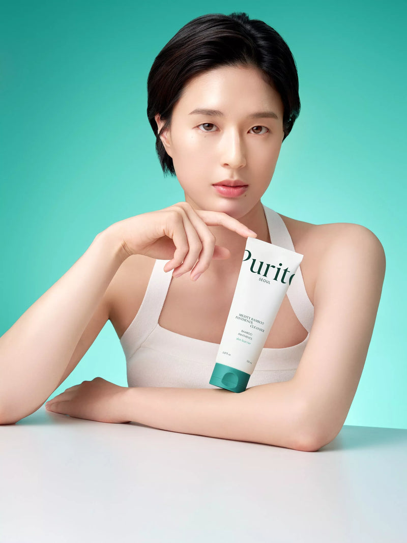 Purito Mighty Bamboo Panthenol Cleanser 150ml, imported from the UK