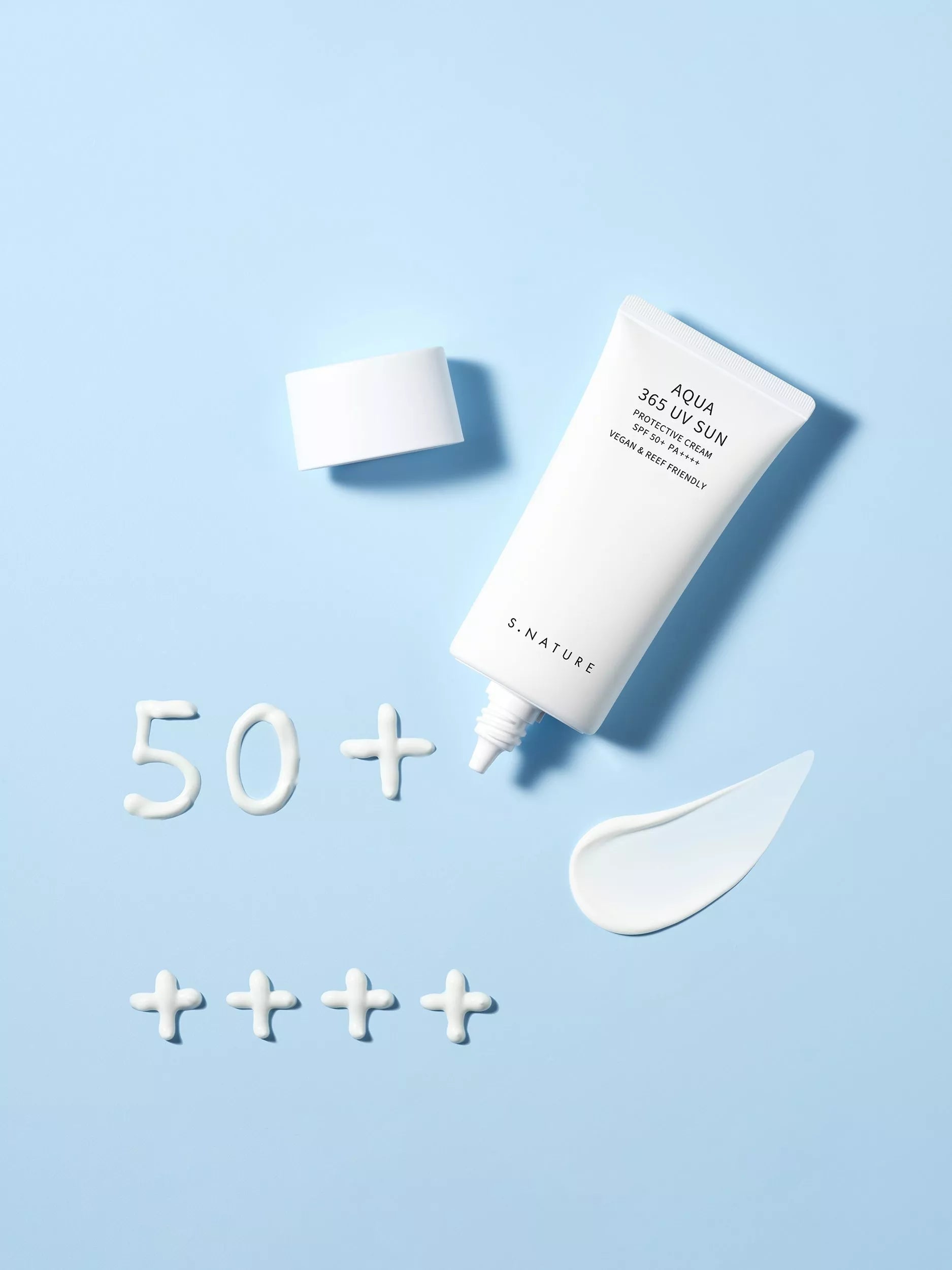 S.NATURE Aqua 365 sunscreen SPF 50+ PA++++ 40ml - British product