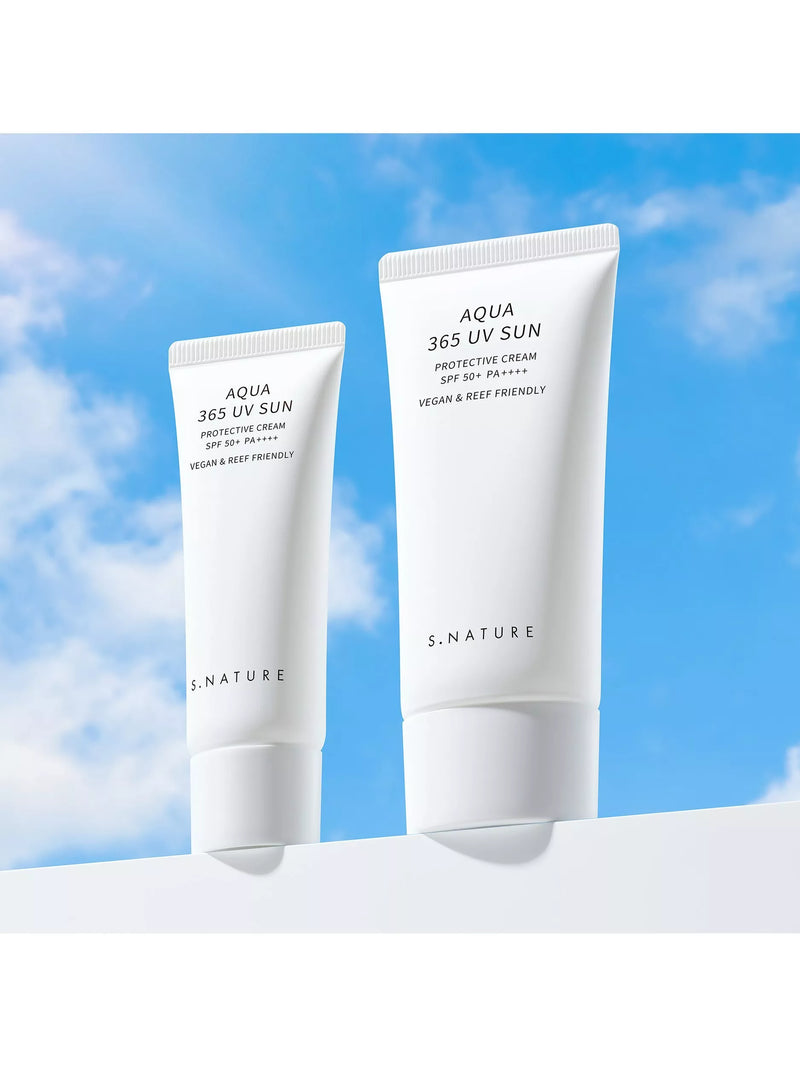 S.NATURE Aqua 365 sunscreen SPF 50+ PA++++ 40ml - British product