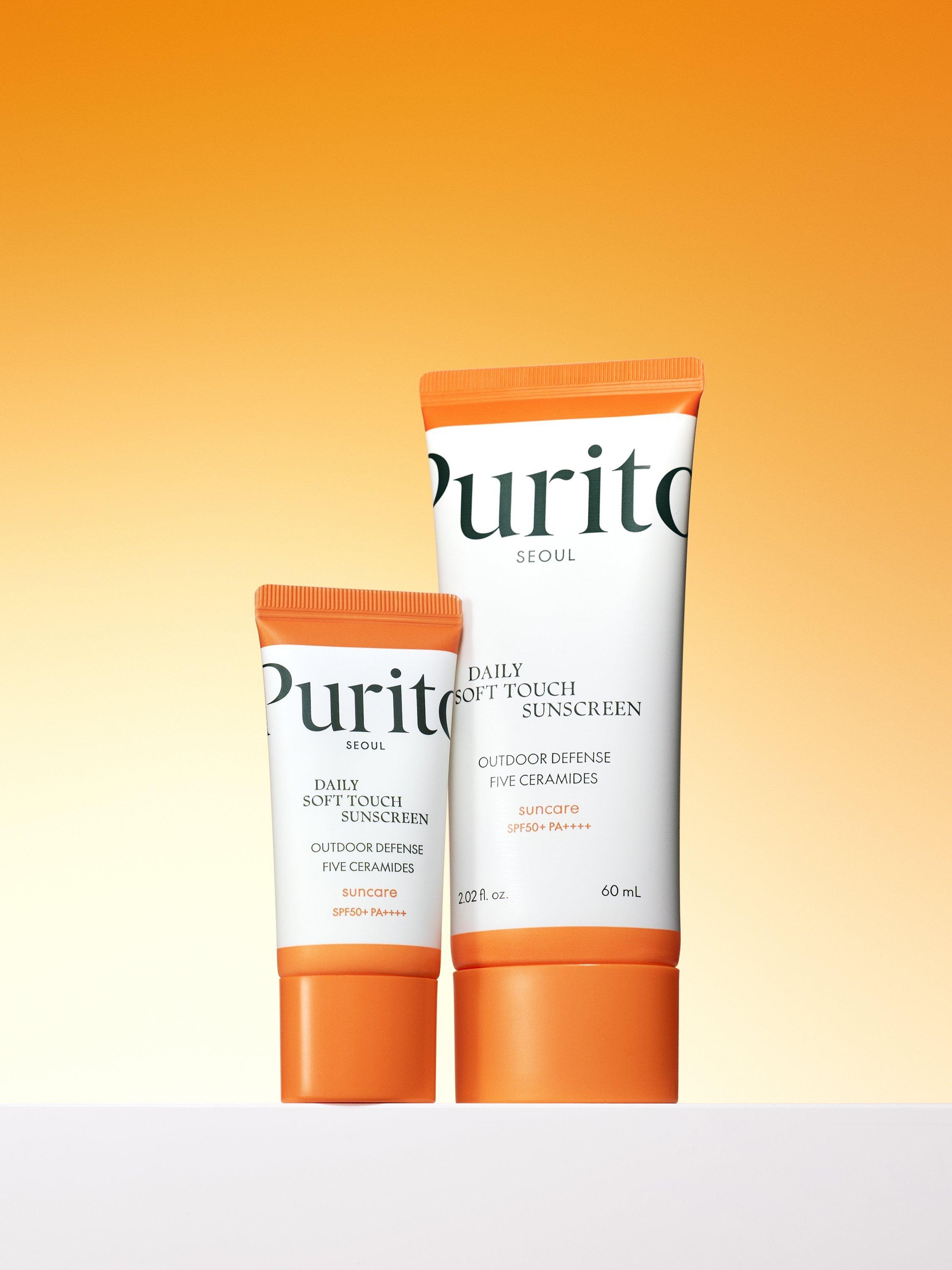 Purito Daily Soft Touch Sunscreen SPF 50 60ml, imported from the UK