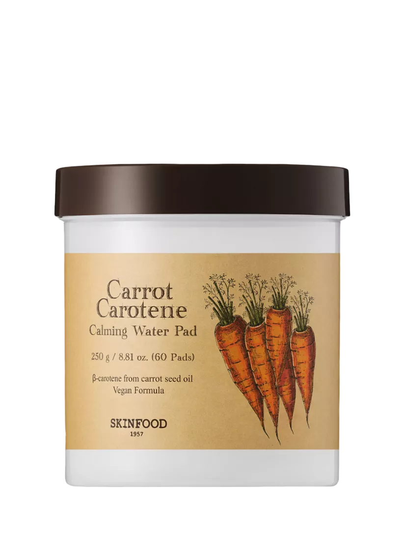 Skinfood Carrot Carotene pads 60, imported from the UK