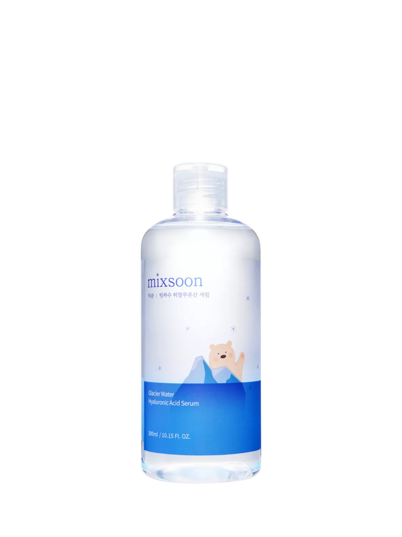 mixsoon glacier water hyaluronic serum 300ml, imported from the UK