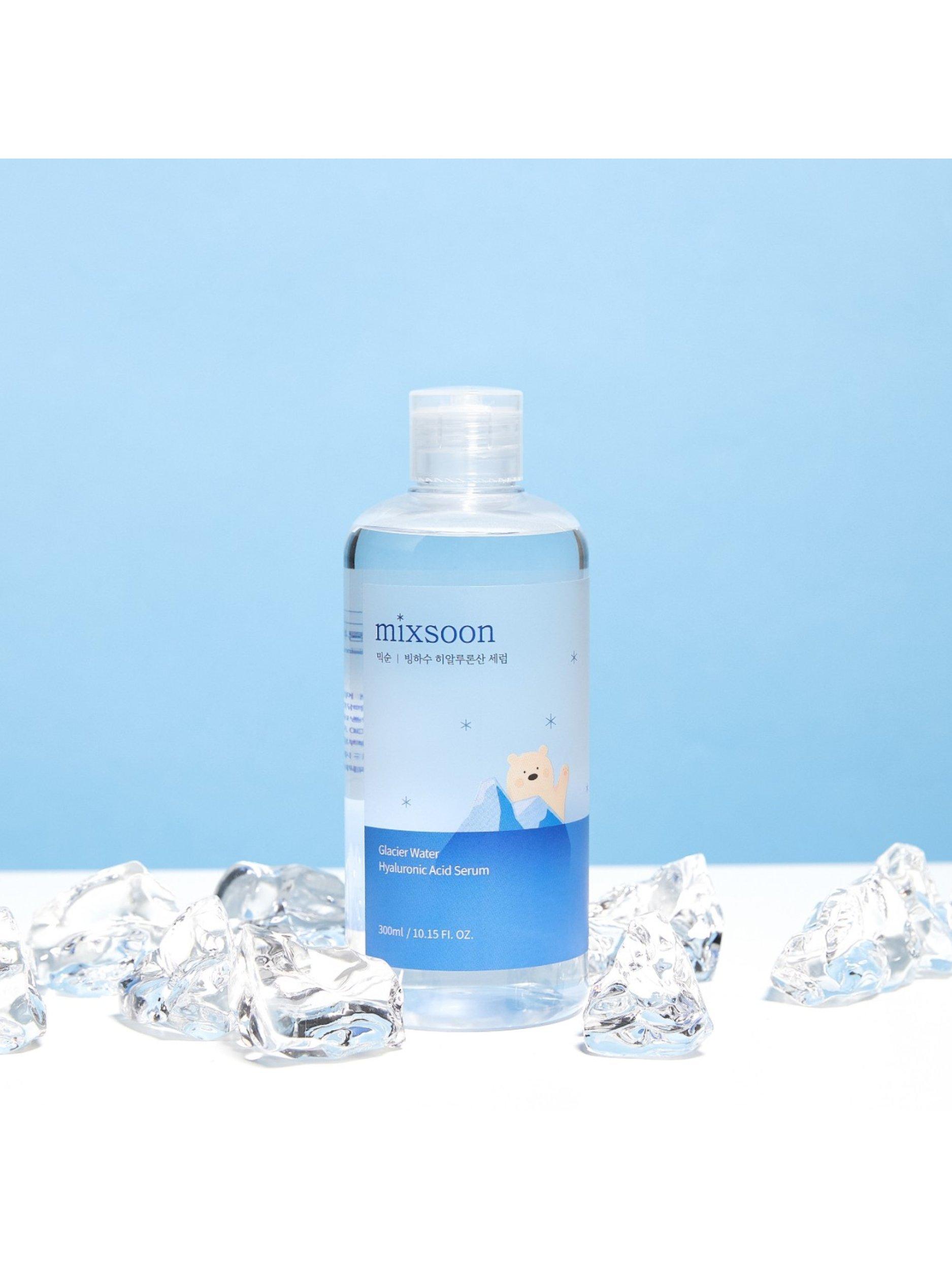mixsoon glacier water hyaluronic serum 300ml, imported from the UK