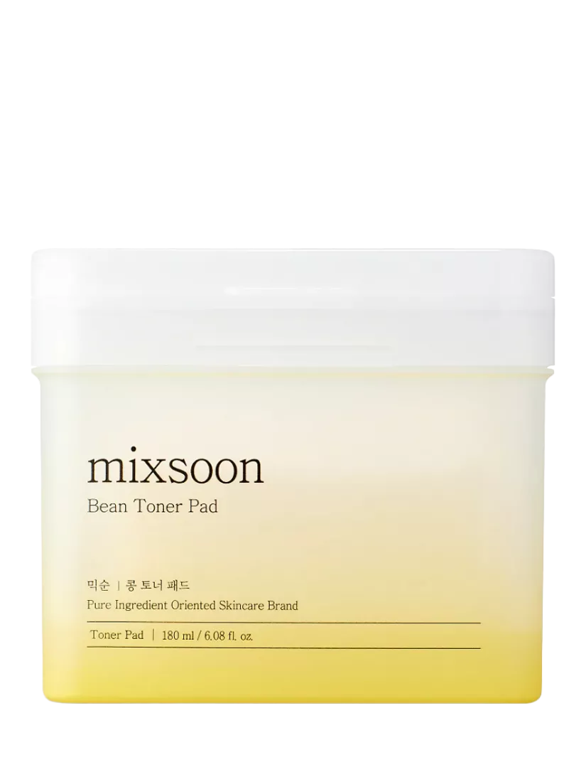 mixsoon bean toner pads 70 count 180ml (British brand)