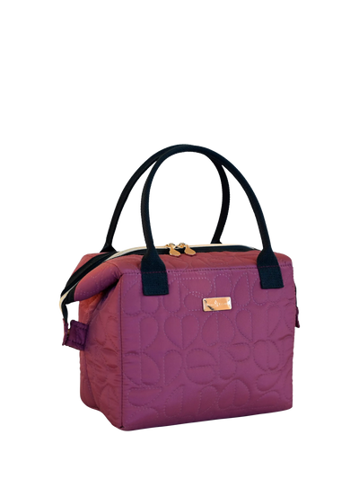 John Lewis Beau & Elliot Oxford Quilted Convertible Lunch Bag Mulberry 7L- Buy online at McGrocer