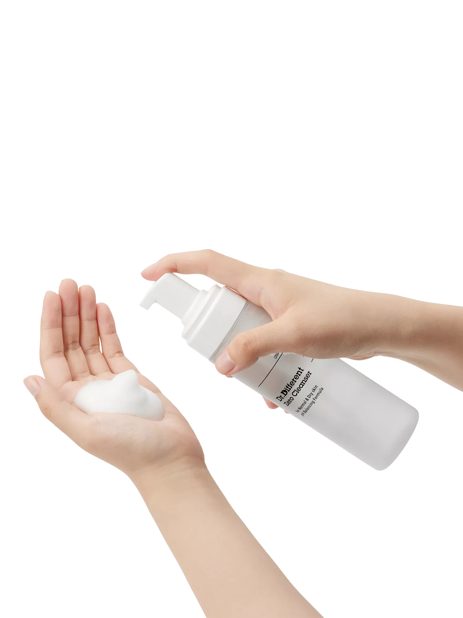 Dr.Different Zero Cleanser for dry skin 200ml (British brand)