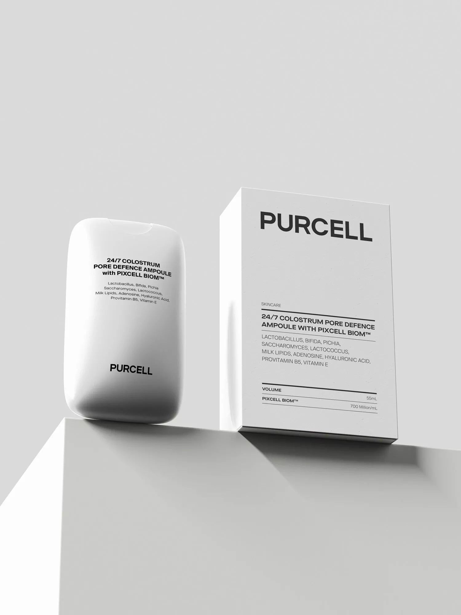 PURCELL 24/7 Colostrum Pore Defence Ampoule Serum 55ml (British brand)