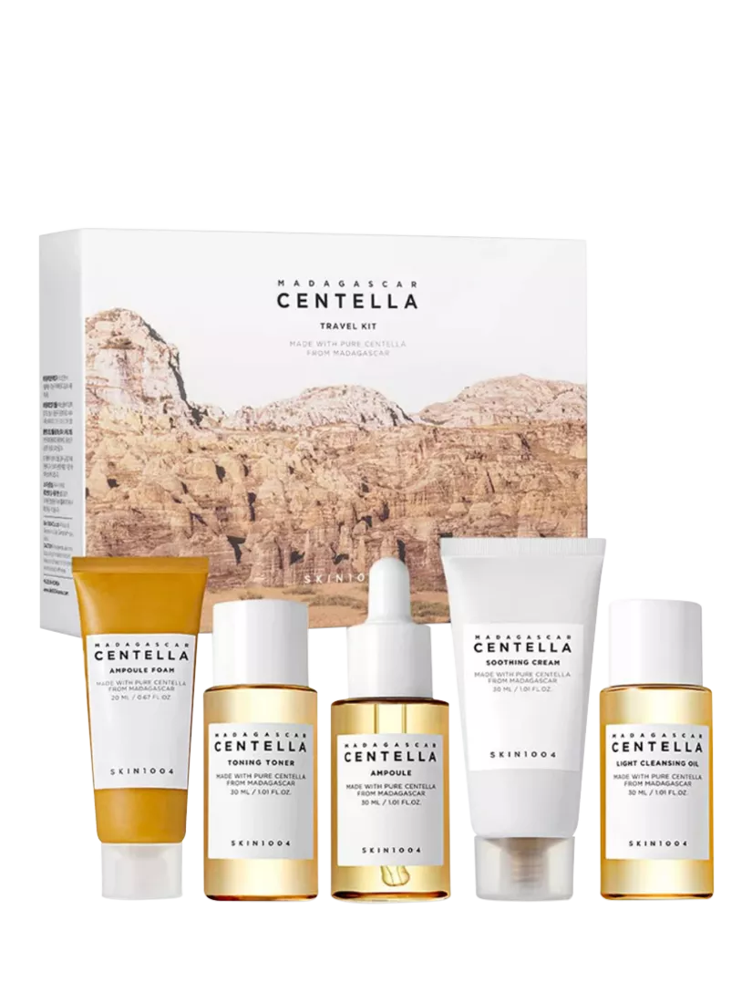 SKIN1004 Centella travel skincare gift set 5-piece, UK version
