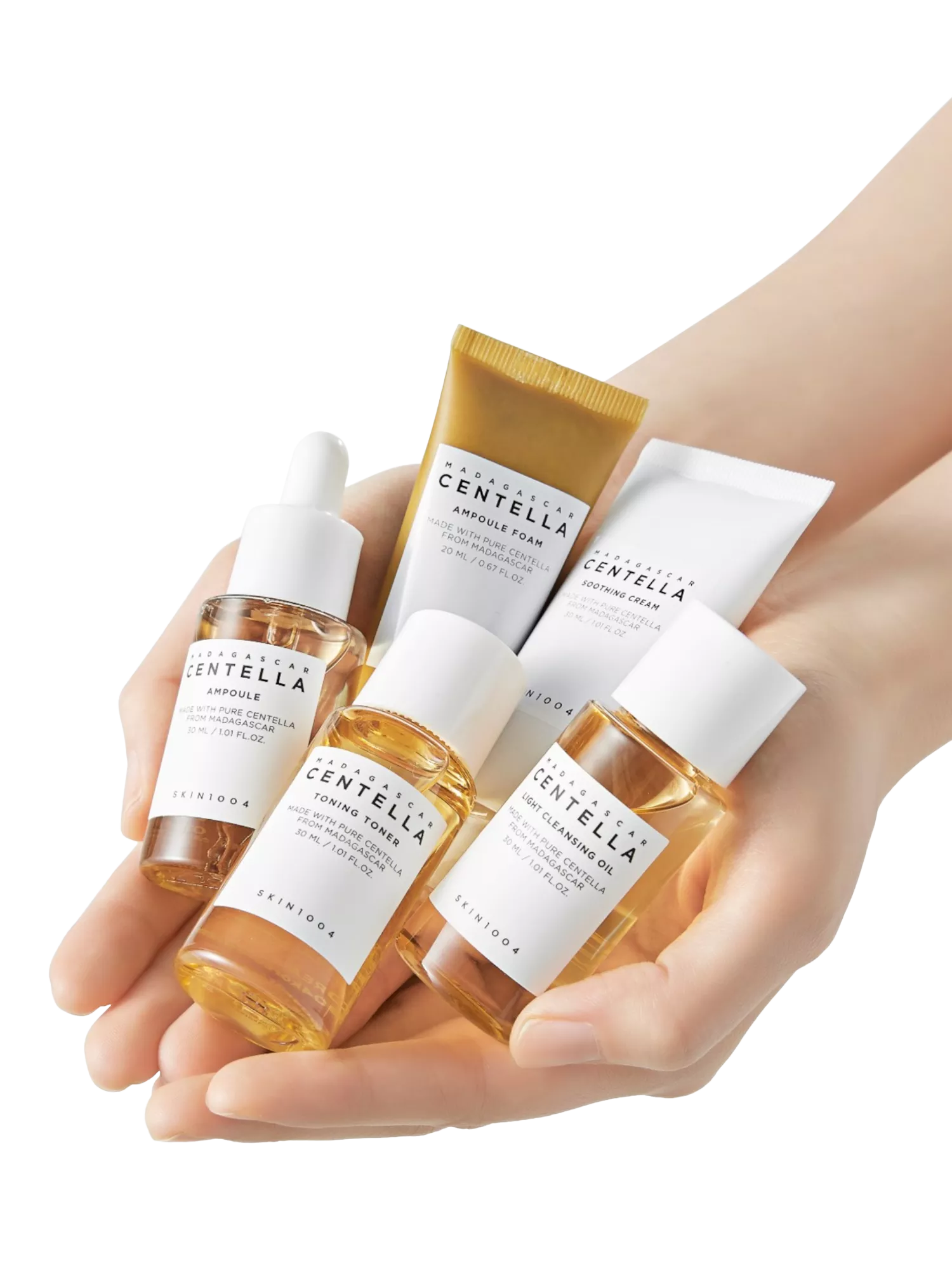 SKIN1004 Centella travel skincare gift set 5-piece, UK version