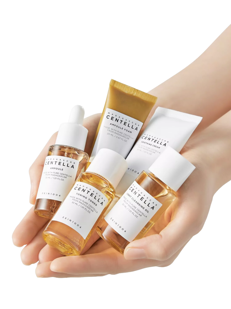 SKIN1004 Centella travel skincare gift set 5-piece, UK version