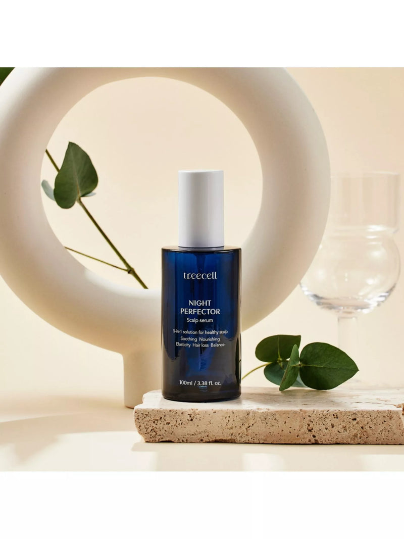TREECELL Night Perfector scalp serum 100ml, imported from the UK
