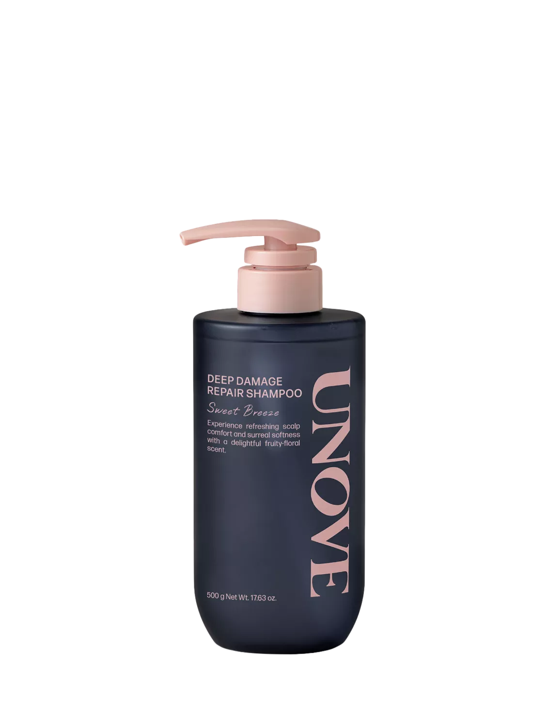 UNOVE Deep Damage Repair Shampoo Sweet Breeze 500ml, imported from the UK