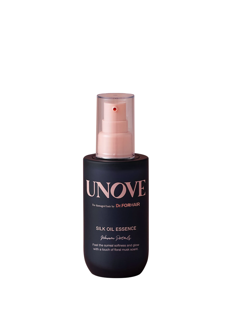 UNOVE silk hair oil tender bloom 70ml, imported from the UK