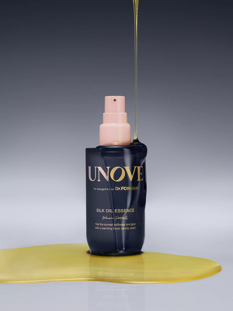 UNOVE silk hair oil tender bloom 70ml, imported from the UK
