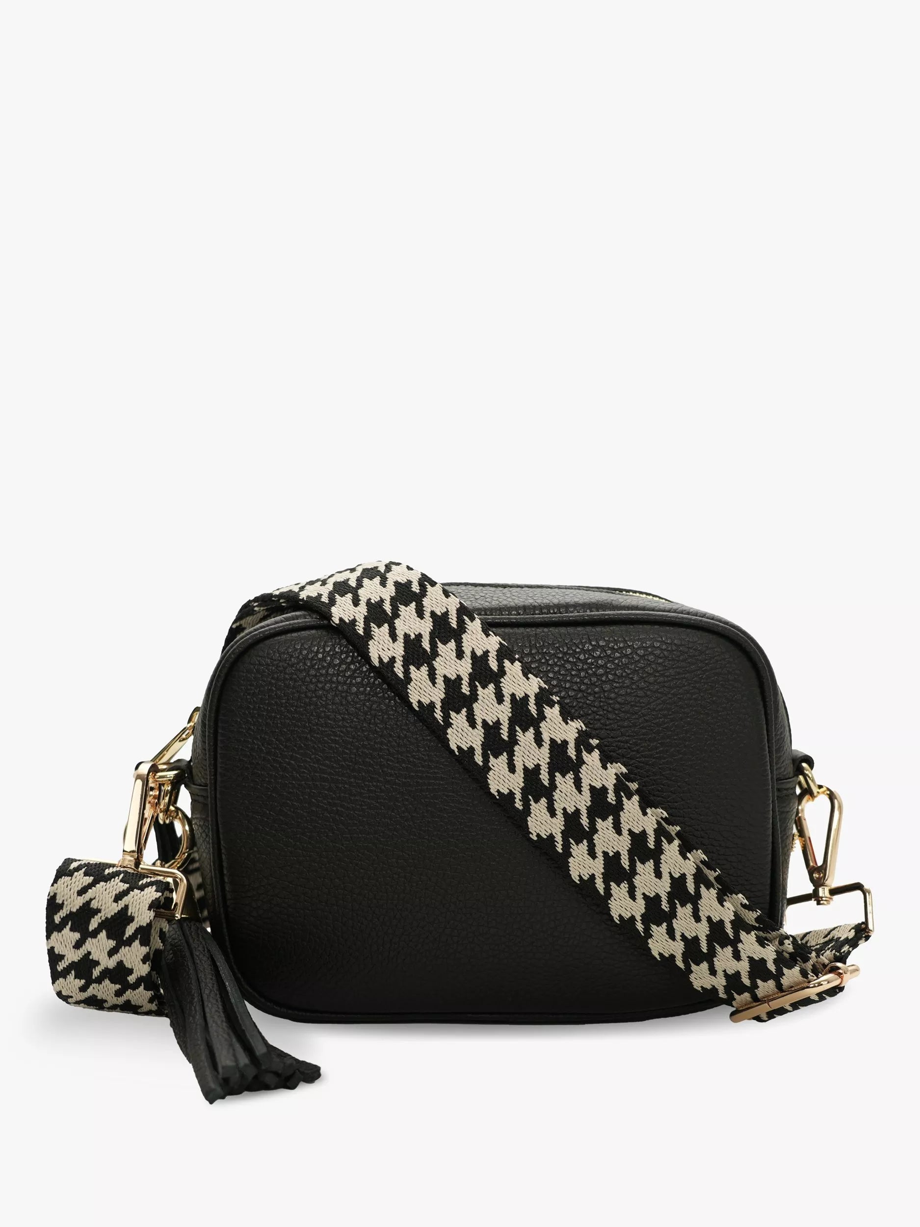 Apatchy London Tassel Leather Crossbody Bag