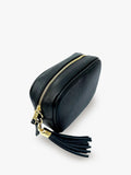 Apatchy London tassel leather crossbody bag (British brand)