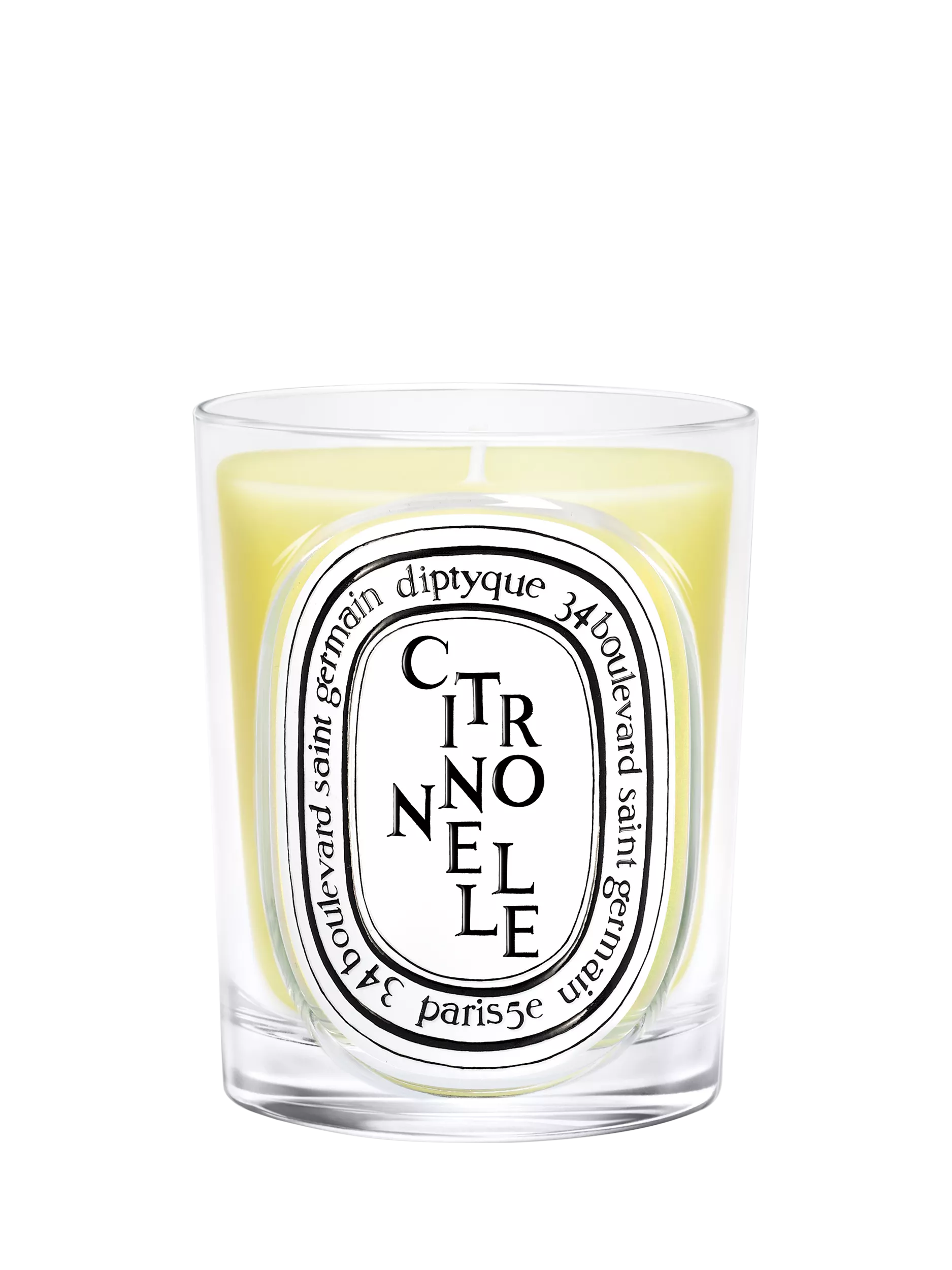 Diptyque Citronelle scented candle 190g, UK version