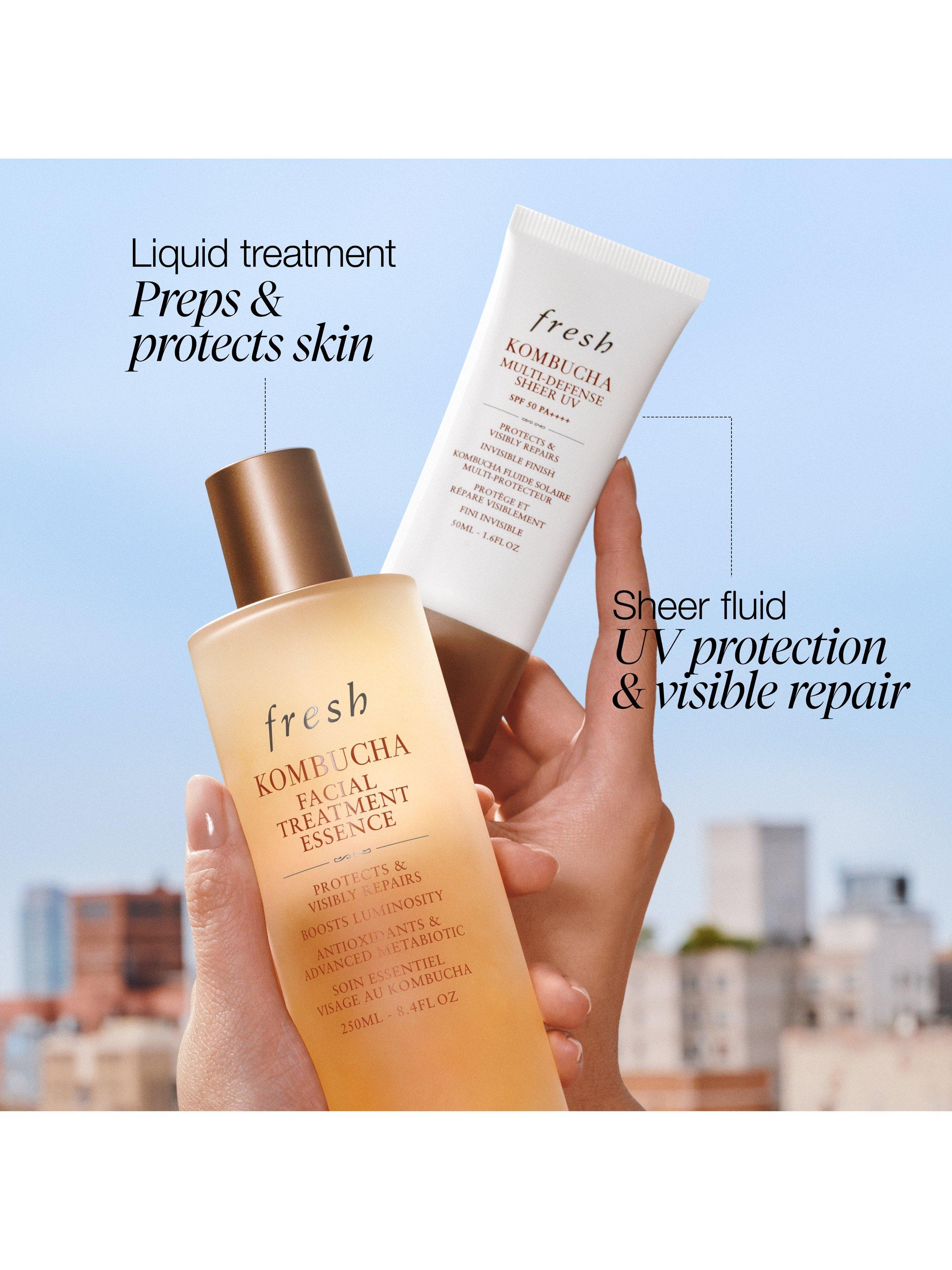 Fresh kombucha facial sun cream SPF 50 50ml (British brand)