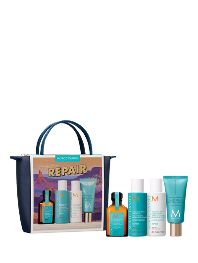 John Lewis Moroccanoil Moisture Discovery Travel Haircare Gift Set- Buy online at McGrocer