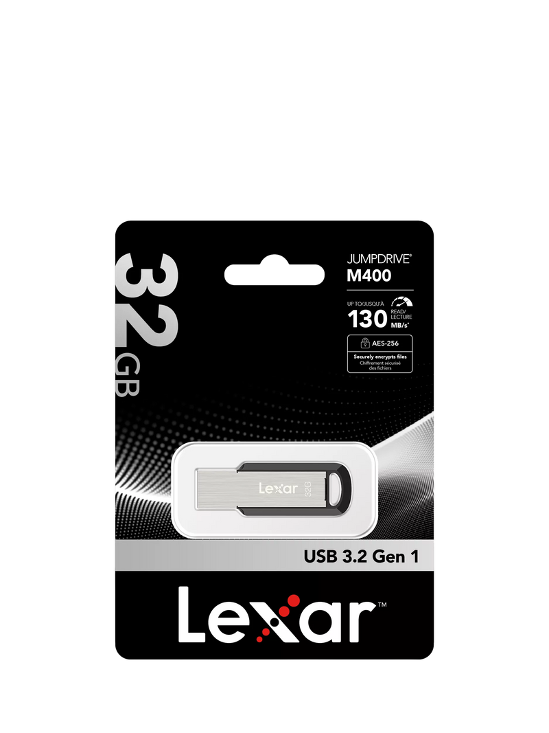 Lexar JumpDrive M400 USB 3.2 flash drive 32GB, imported from the UK