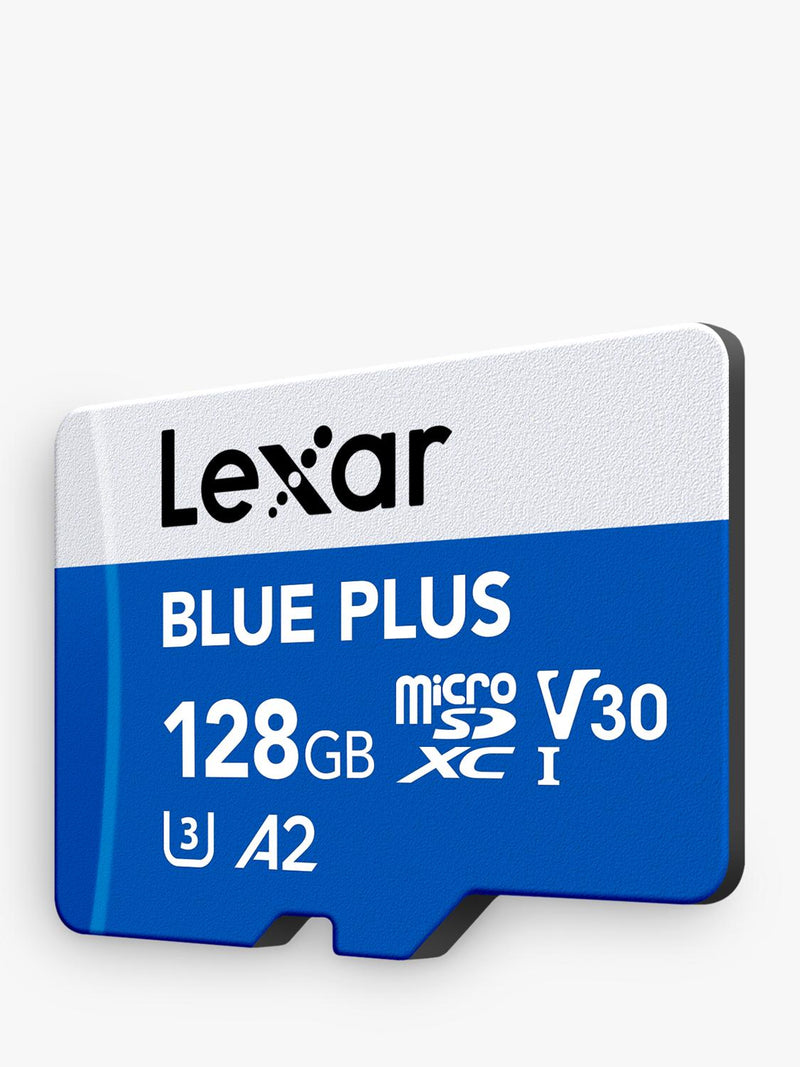 Lexar Blue Plus MicroSDXC 128GB, UK version