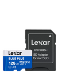 Lexar Blue Plus MicroSDXC 128GB, UK version