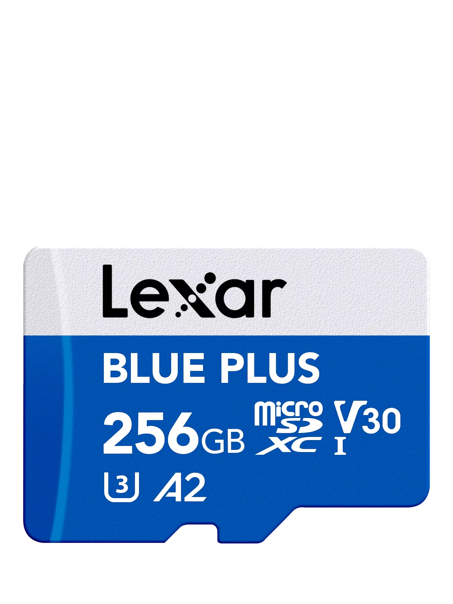 Lexar 256GB microSDXC card, imported from the UK
