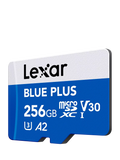 Lexar 256GB microSDXC card, imported from the UK