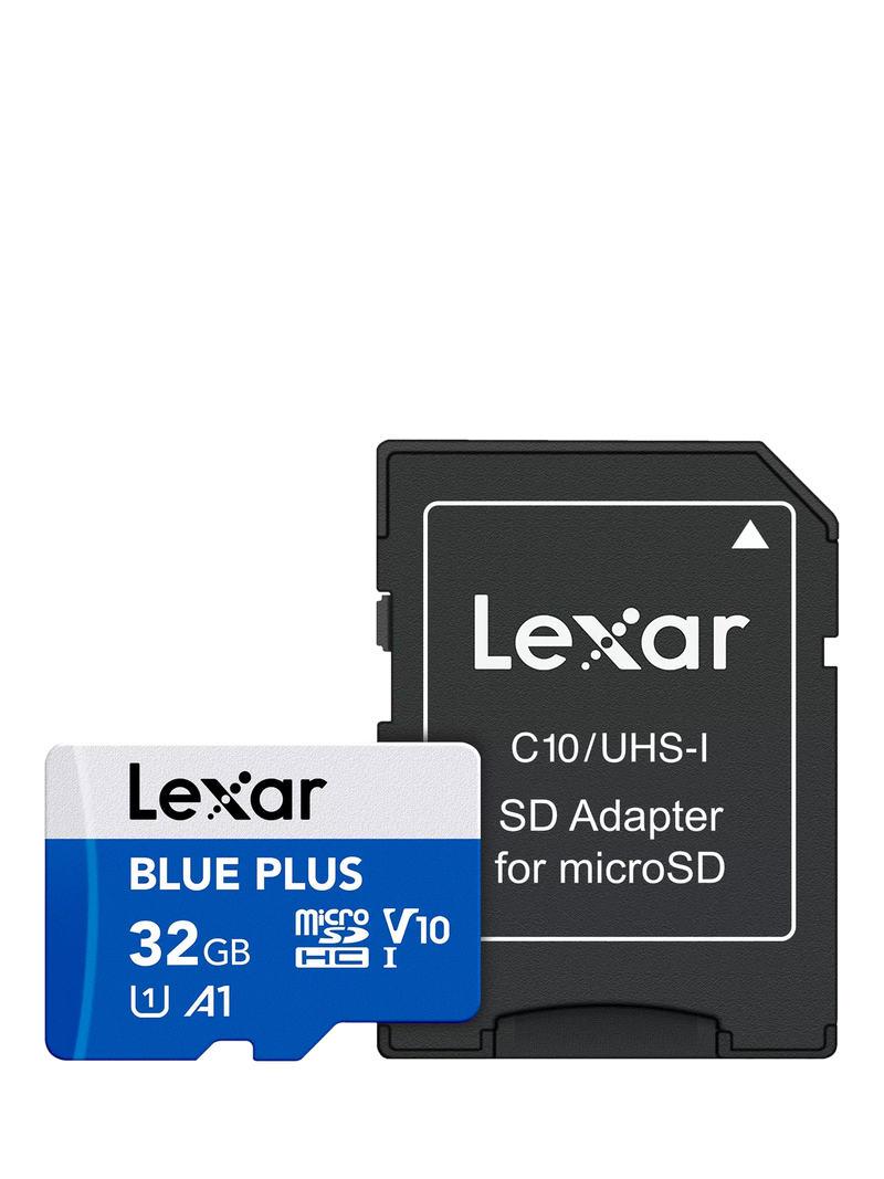 Lexar 32GB UHS-I MicroSDXC memory card - British product