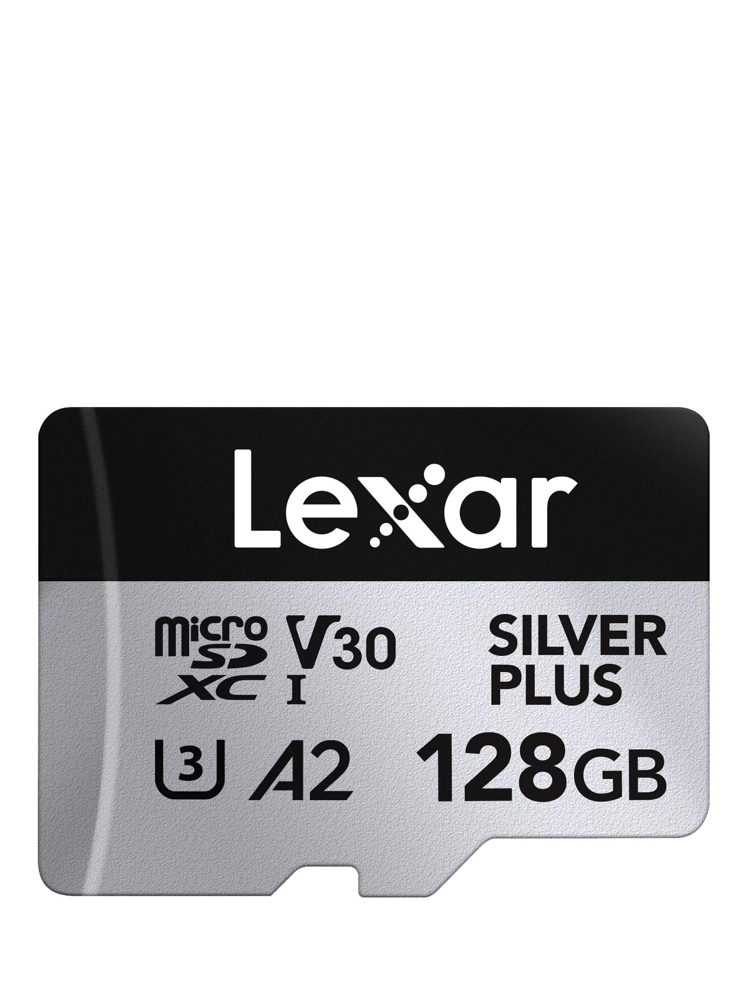 Lexar Silver Plus microSDXC memory card 128GB, UK version