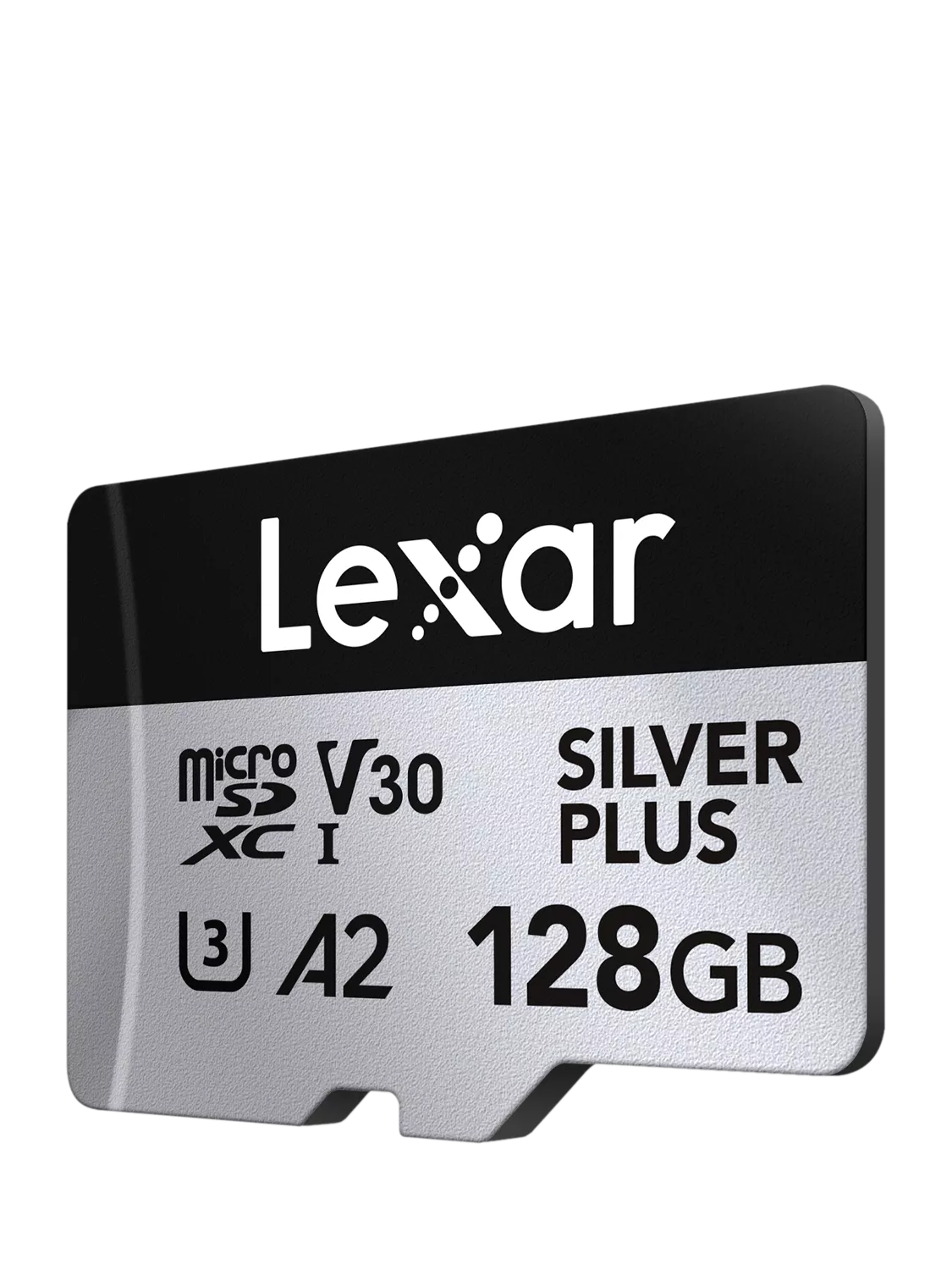 Lexar Silver Plus microSDXC memory card 128GB, UK version