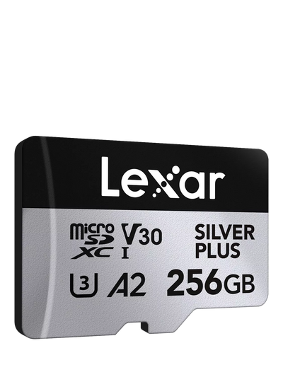John Lewis Lexar Silver Plus 256GB MicroSDXC Memory Card- Buy online at McGrocer