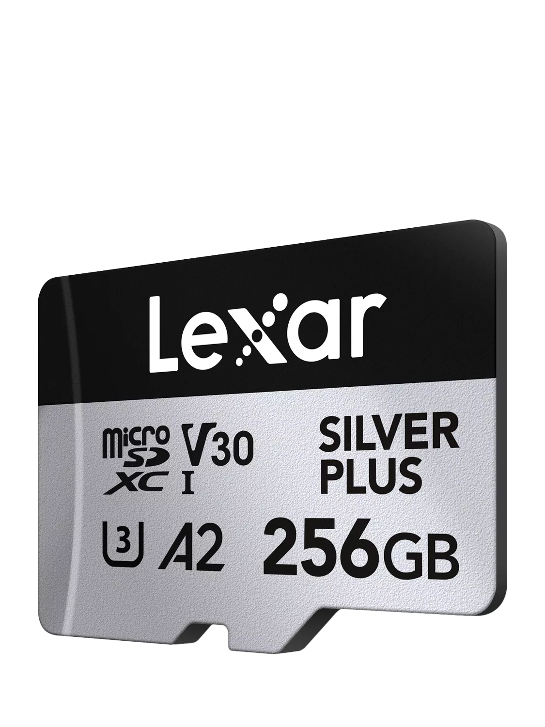 Lexar Silver Plus microSDXC memory card 256GB, imported from the UK