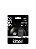 Lexar Silver Plus microSDXC memory card 256GB, imported from the UK