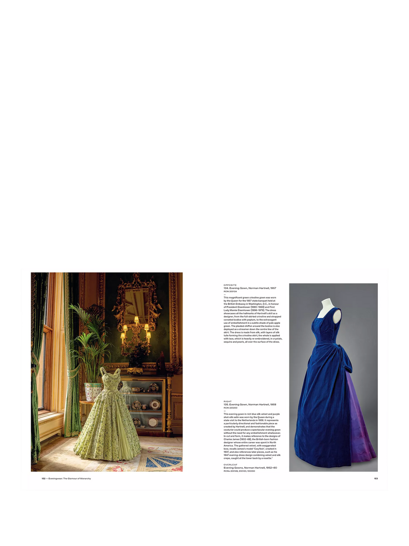 Royal Collection Queen Elizabeth II fashion hardback book, UK version