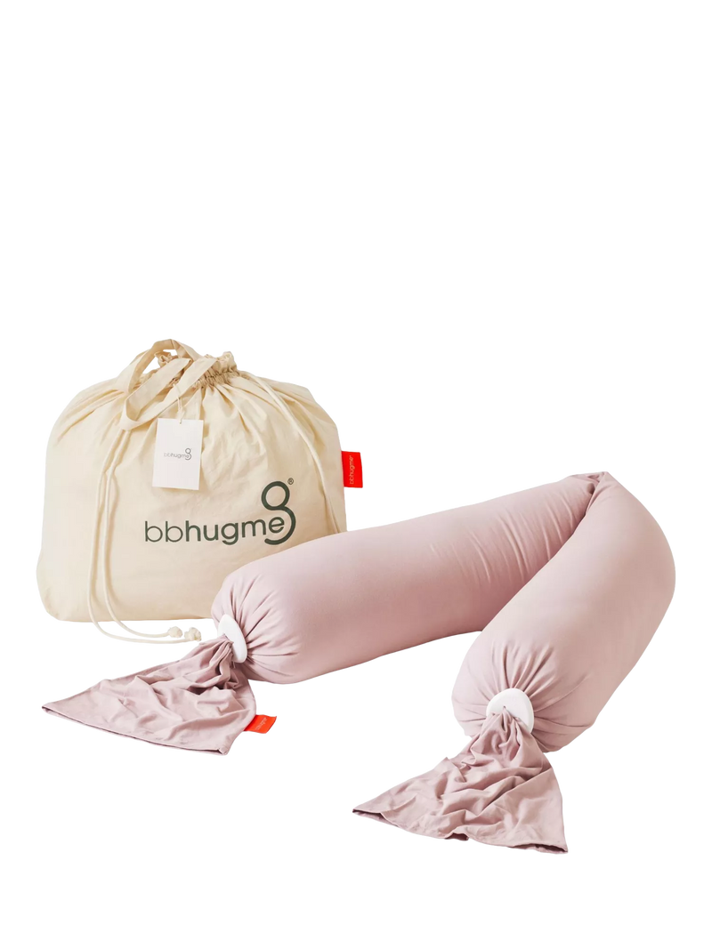bbhugme Pregnancy Pillow, Dusty Pink