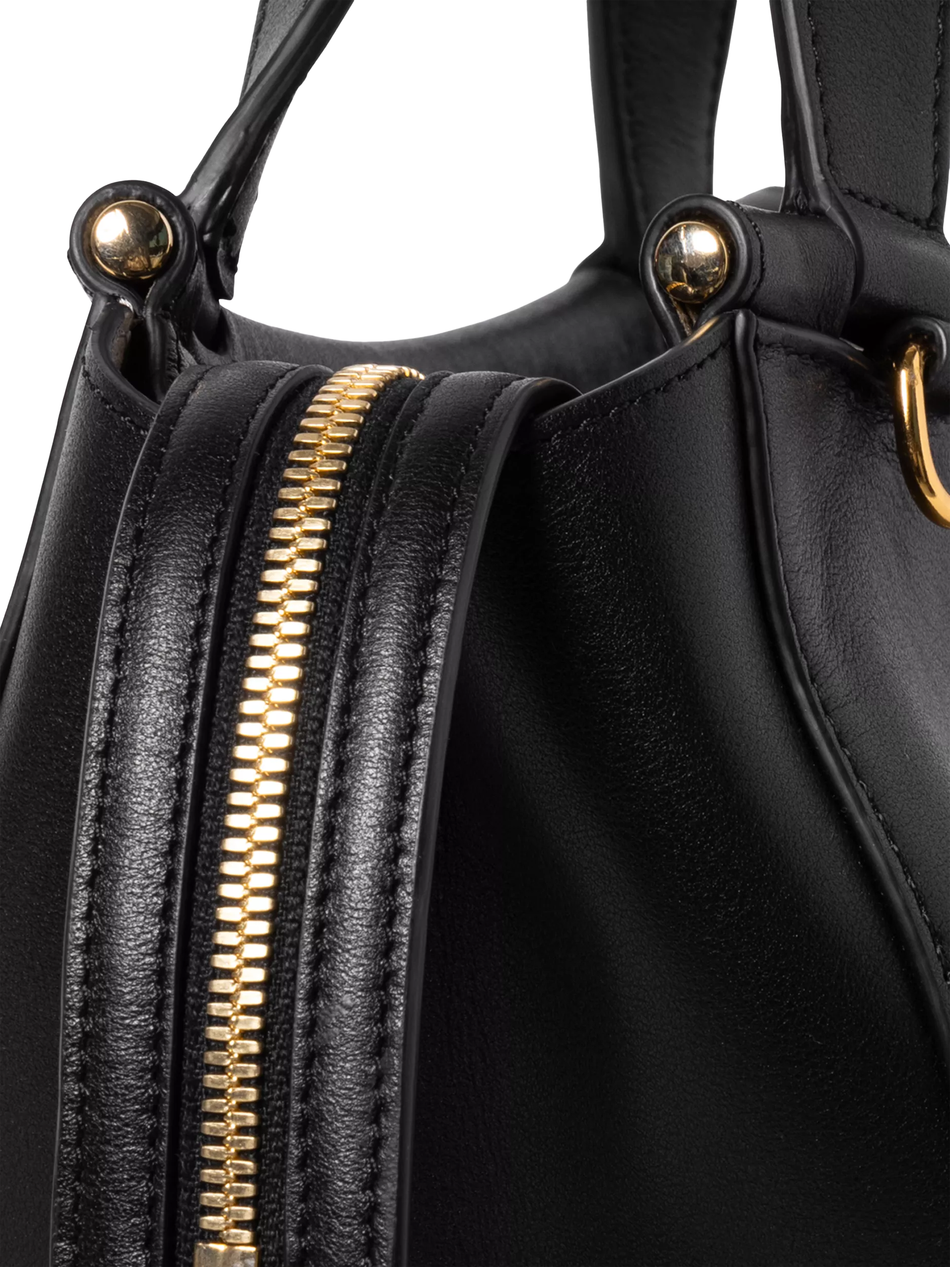 Wandler Ida leather tote bag black - British product