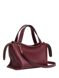 Wandler Ida leather tote bag Bordeaux, UK version