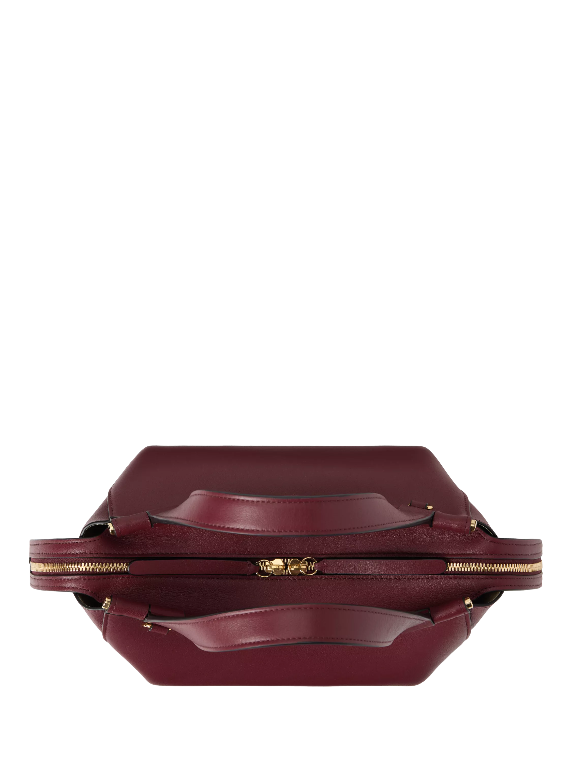Wandler Ida leather tote bag Bordeaux, UK version