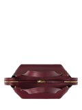 Wandler Ida leather tote bag Bordeaux, UK version