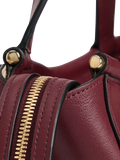 Wandler Ida leather tote bag Bordeaux, UK version