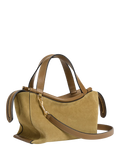 Wandler Ida Tote Bag in khaki suede calf leather (British brand)