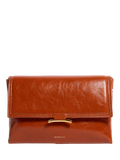 Wandler leather crossbody bag in Carrot Glaze - British product