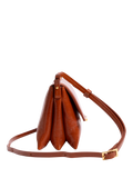 Wandler leather crossbody bag in Carrot Glaze - British product