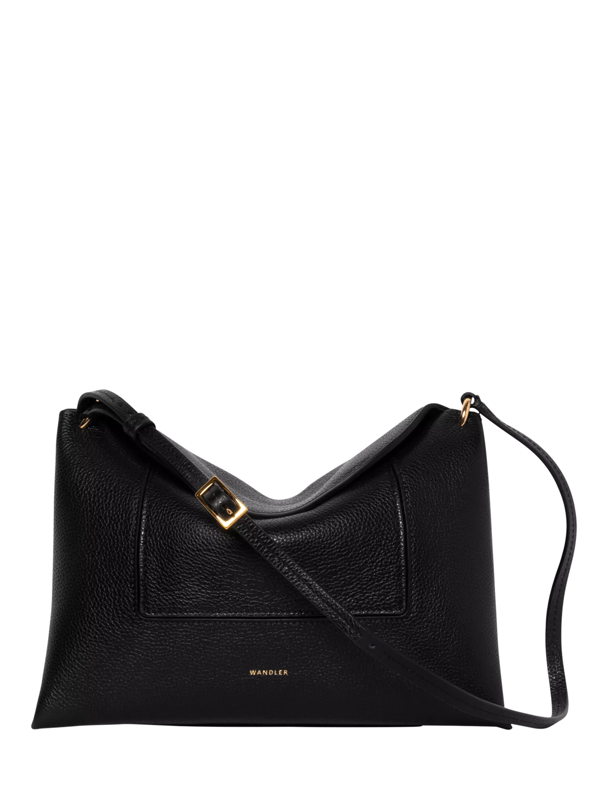 Wandler shoulder bag Black Crust - British product