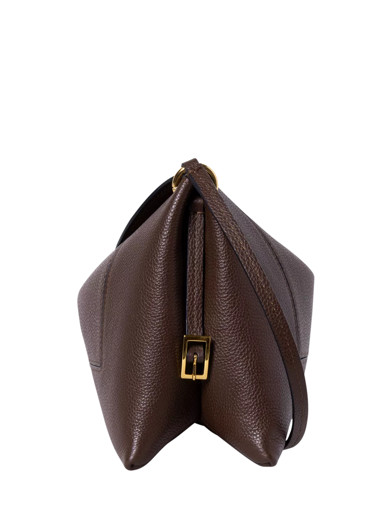 Wandler slouchy shoulder bag Coffee Crust calf leather (British brand)