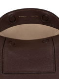Wandler slouchy shoulder bag Coffee Crust calf leather (British brand)